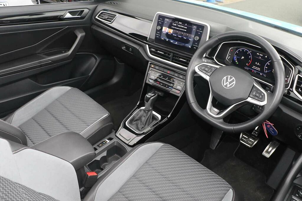 Volkswagen T-Roc 1.5 Tsi R-line Dsg SE73OYN Blue #6