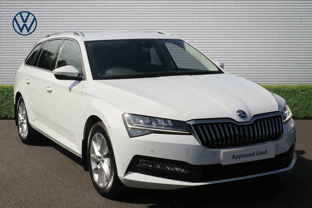 Skoda Superb 2.0 Tdi Cr Se Dsg White
