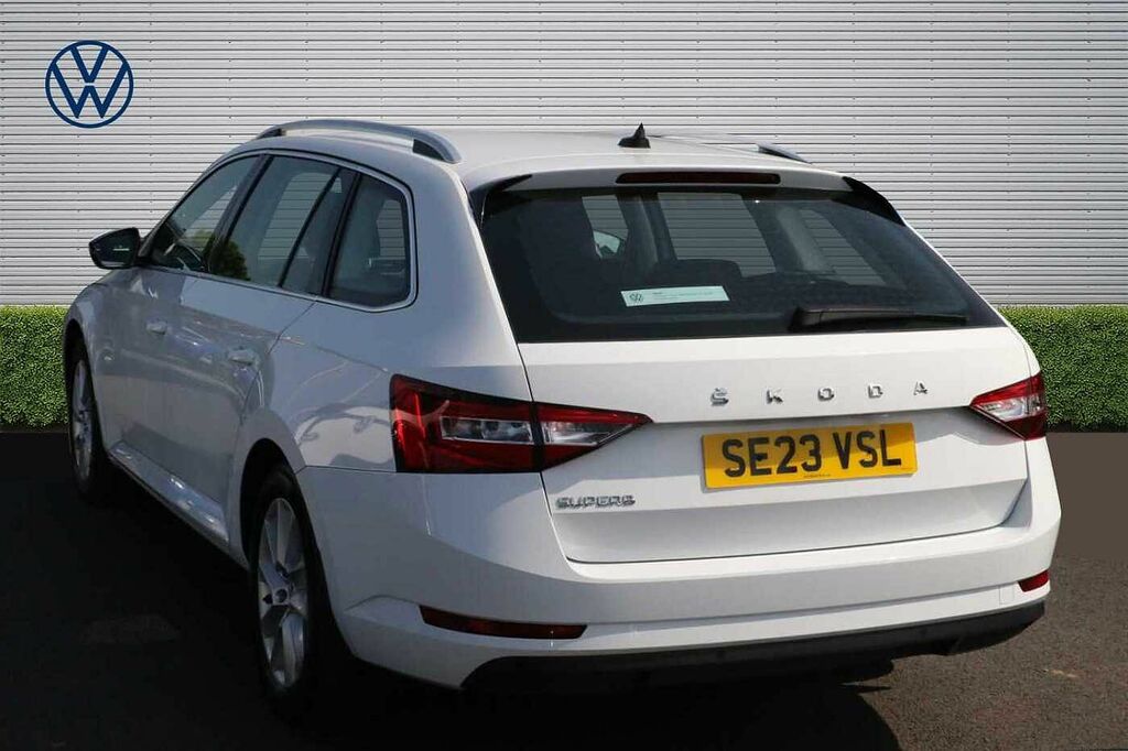 Skoda Superb 2.0 Tdi Cr Se Dsg SE23VSL White #3