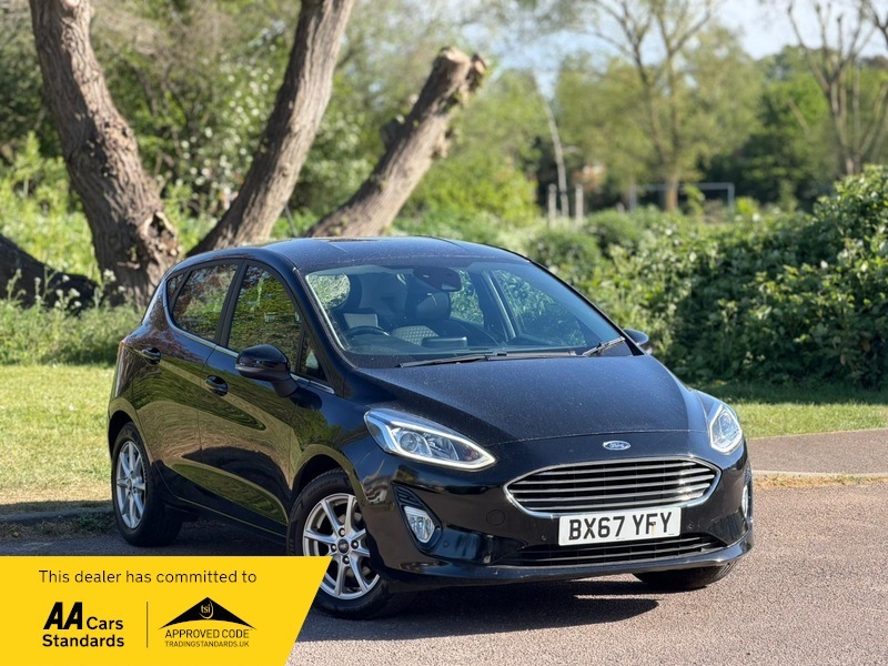 Ford Fiesta 1.1 Ti-vct Zetec Hatchback BX67YFY Black #3