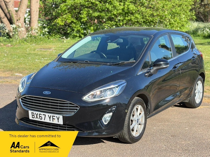 Ford Fiesta 1.1 Ti-vct Zetec Hatchback BX67YFY Black #5