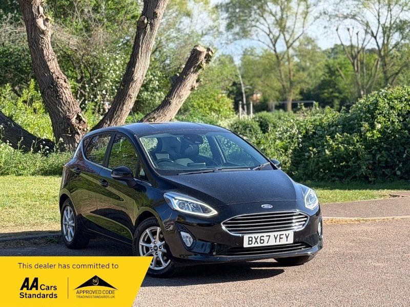 Ford Fiesta 1.1 Ti-vct Zetec Hatchback BX67YFY Black #4