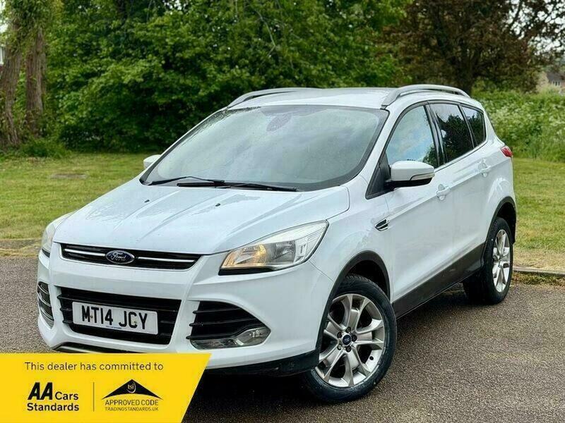 Ford Kuga 2.0 Tdci Titanium Suv MT14JCY White #4