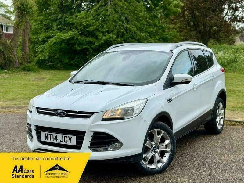 Ford Kuga 2.0 Tdci Titanium Suv MT14JCY White #5