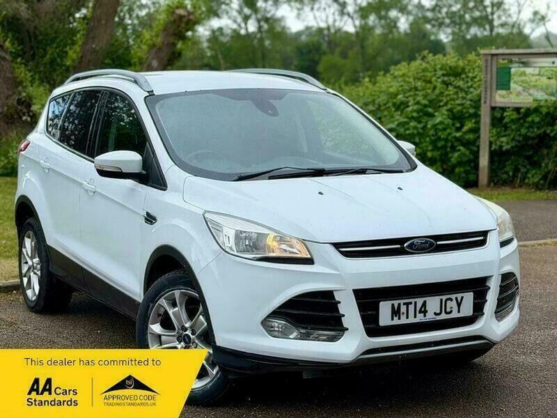 Ford Kuga 2.0 Tdci Titanium Suv MT14JCY White #3