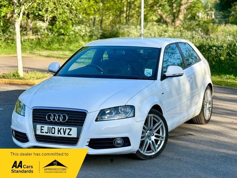 Audi A3 1.4 Tfsi S Line EJ10KVZ White #2
