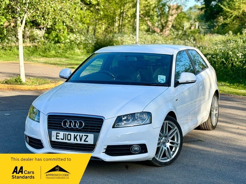 Audi A3 1.4 Tfsi S Line EJ10KVZ White #3