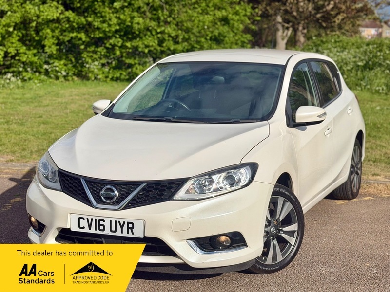 Nissan Pulsar 1.2 Dig-t N-tec Hatchback White #2