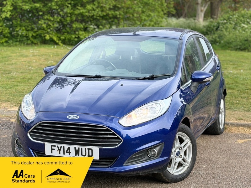 Ford Fiesta 1.25 Zetec Hatchback FY14WUD Blue #3