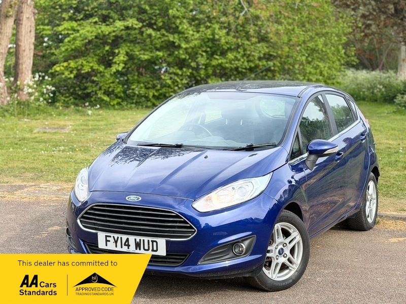 Ford Fiesta 1.25 Zetec Hatchback FY14WUD Blue #5