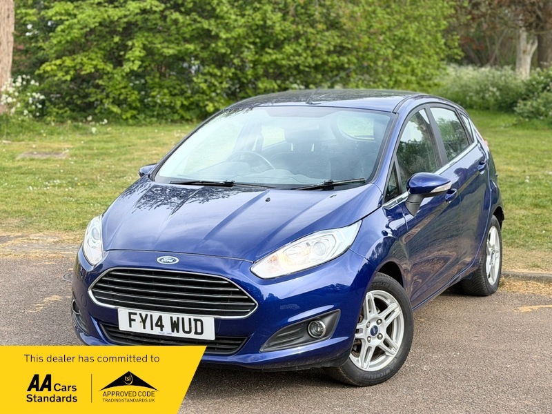 Ford Fiesta 1.25 Zetec Hatchback FY14WUD Blue #2
