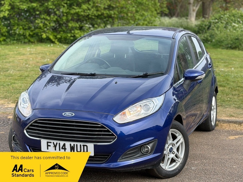 Ford Fiesta 1.25 Zetec Hatchback FY14WUD Blue #4
