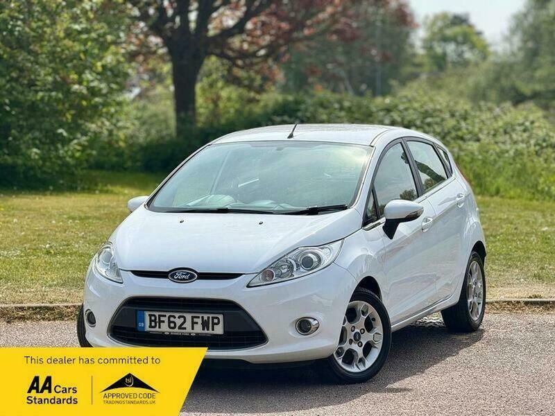 Ford Fiesta 1.25 Zetec Hatchback White #6