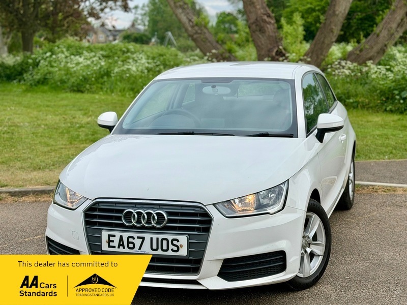 Audi A1 1.0 Tfsi Se Hatchback EA67UOS White #3