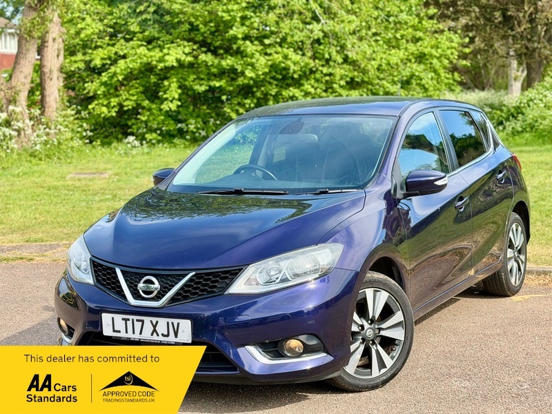Nissan Pulsar 1.2 Dig-t N-connecta Hatchback LT17XJV Blue #6
