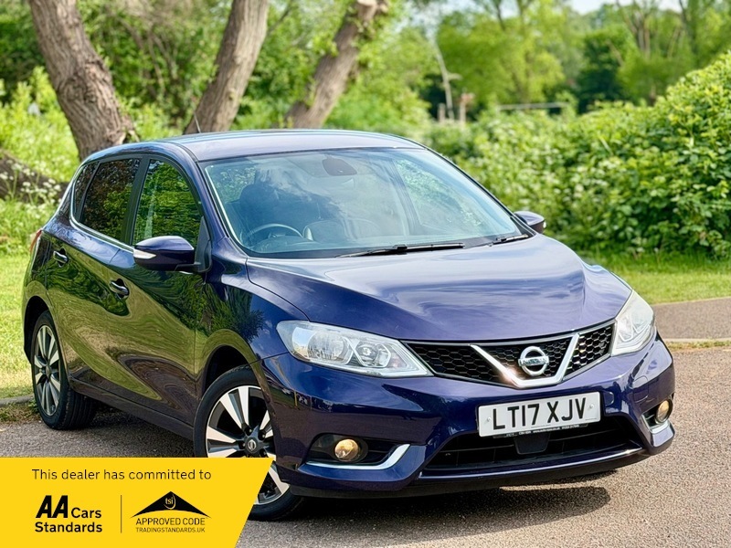 Nissan Pulsar 1.2 Dig-t N-connecta Hatchback LT17XJV Blue #4