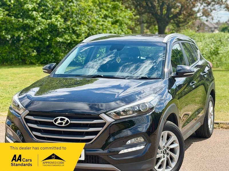 Hyundai Tucson 1.7 Crdi Blue Drive LL65HKD Black #2