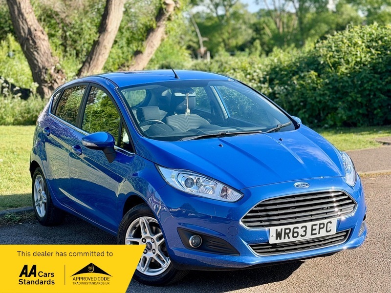 Ford Fiesta 1.25 Zetec Hatchback WR63EPC Blue #5