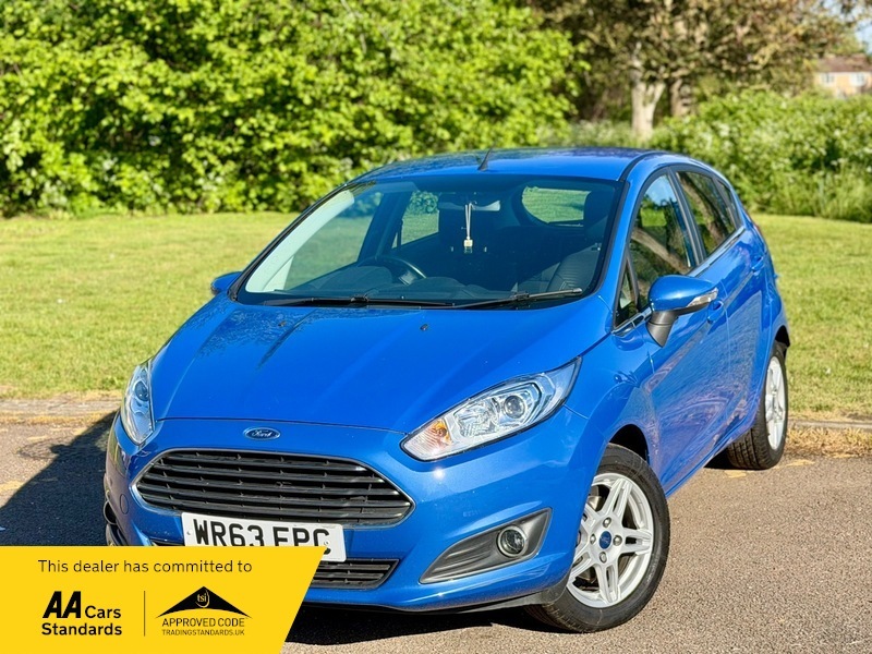 Ford Fiesta 1.25 Zetec Hatchback WR63EPC Blue #6
