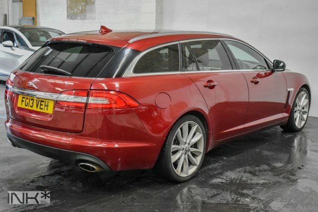 Jaguar XF 3.0D V6 Premium Luxury Sportbrake FG13VEH Red #6