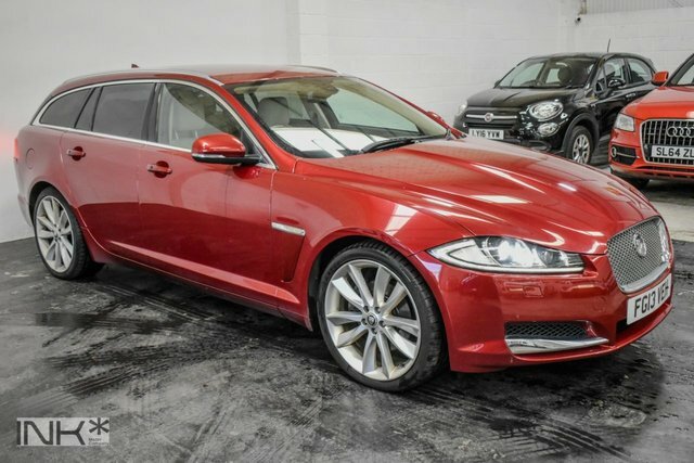 Jaguar XF 3.0D V6 Premium Luxury Sportbrake FG13VEH Red #3