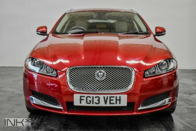 Jaguar XF 3.0D V6 Premium Luxury Sportbrake FG13VEH Red #4