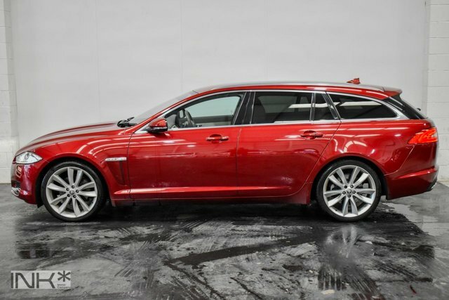 Jaguar XF 3.0D V6 Premium Luxury Sportbrake FG13VEH Red #2