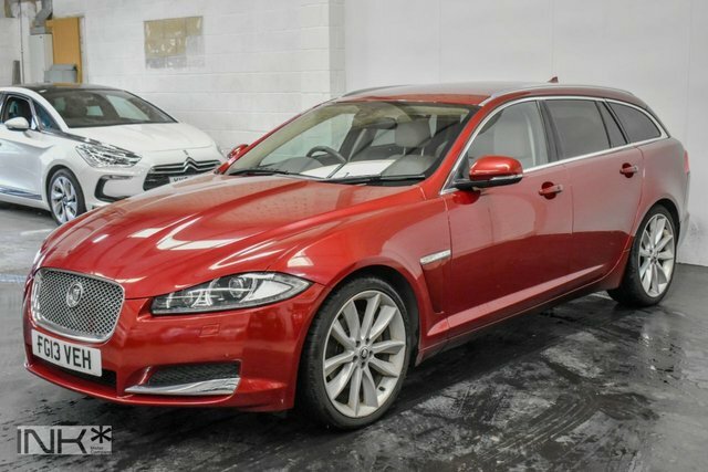 Jaguar XF 3.0D V6 Premium Luxury Sportbrake FG13VEH Red #5