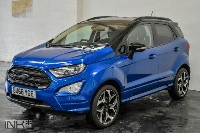 Ford Ecosport 1.0T Ecoboost St-line Suv Euro 6 BU68YGE Blue #5