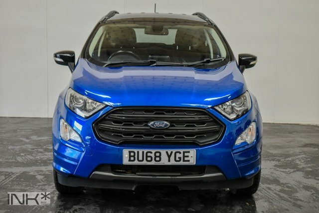 Ford Ecosport 1.0T Ecoboost St-line Suv Euro 6 BU68YGE Blue #4