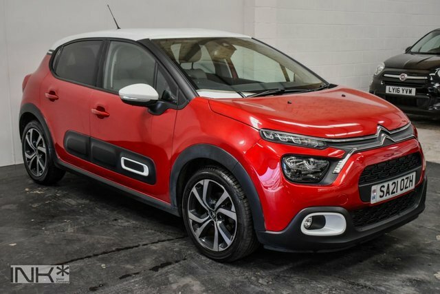 Citroen C3 1.2 Puretech Shine Plus Hatchback Manua SA21OZH Red #3