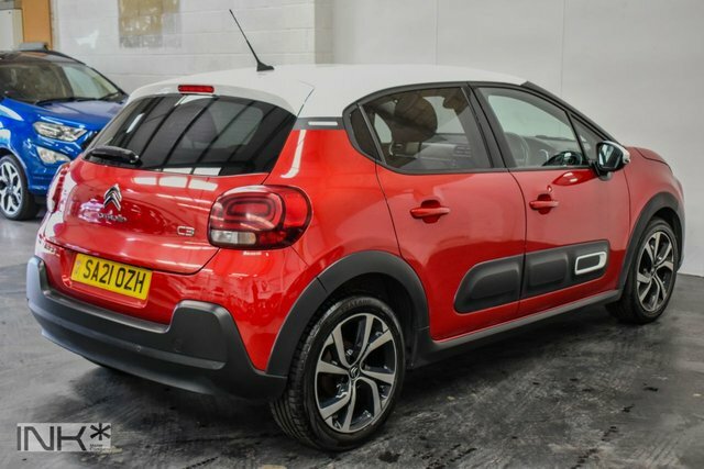 Citroen C3 1.2 Puretech Shine Plus Hatchback Manua SA21OZH Red #6