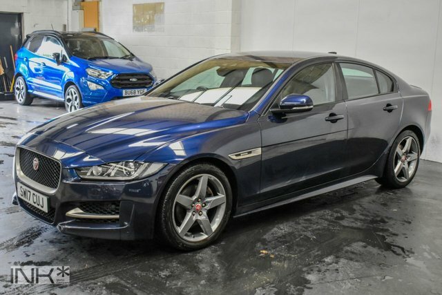 Jaguar XE 2.0D R-sport Saloon Euro 6 S S SW17CUJ Blue #5