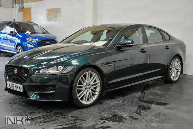 Jaguar XF 2.0D R-sport Saloon Euro 6 S S AJ16NKM Green #5