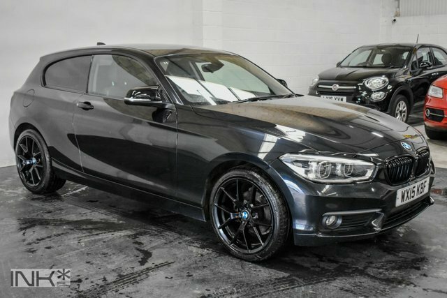 BMW 1 Series 1.6 118I Se Hatchback Euro 6 S WX15KBF Black #3