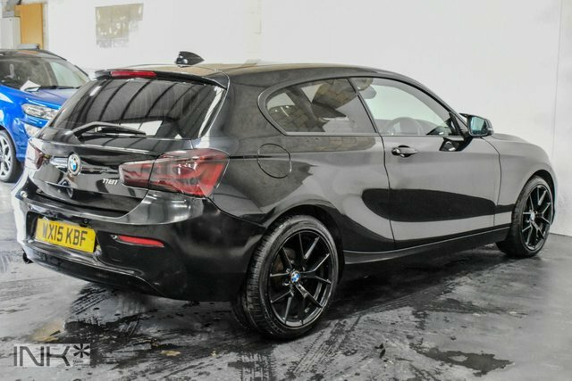 BMW 1 Series 1.6 118I Se Hatchback Euro 6 S WX15KBF Black #6