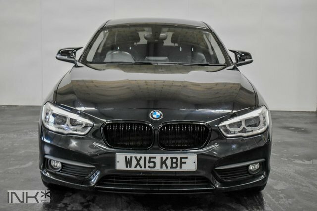 BMW 1 Series 1.6 118I Se Hatchback Euro 6 S WX15KBF Black #4