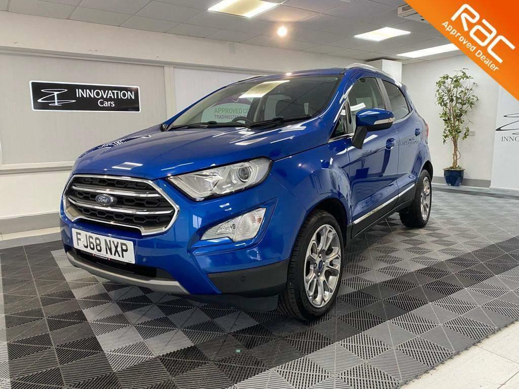 Ford Ecosport 1.0T Ecoboost Titanium Euro 6 S S Blue