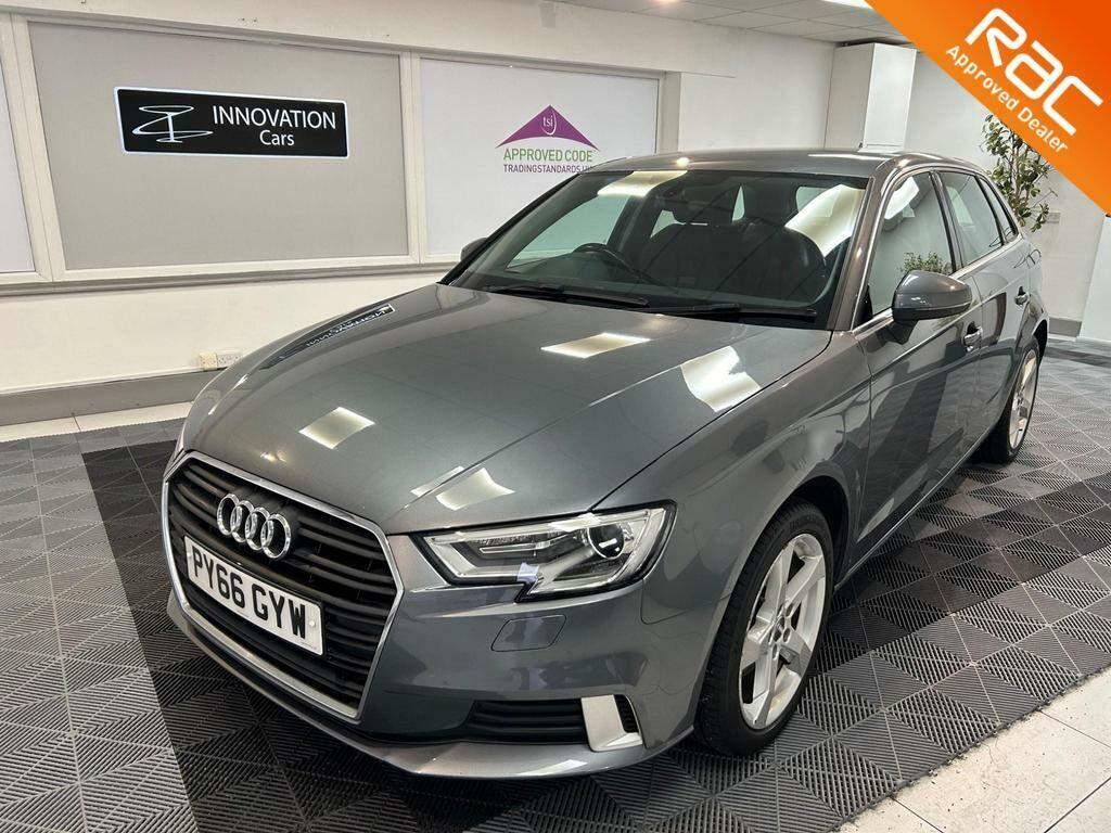 Audi A3 1.6 Tdi Sport Sportback S Tronic Euro 6 S S Grey