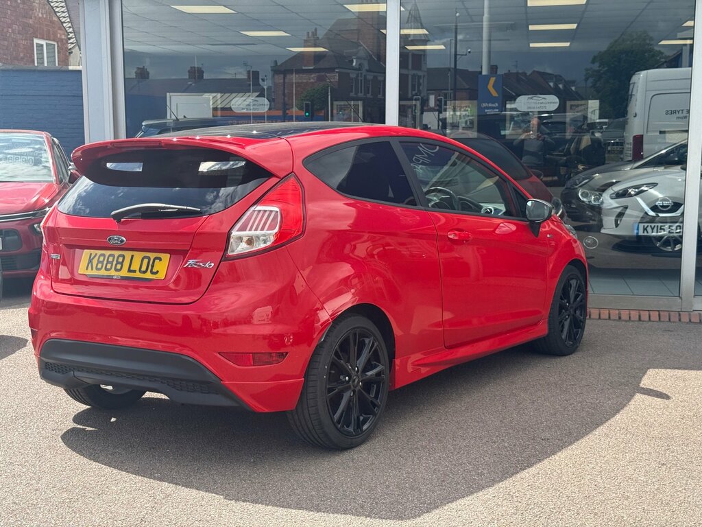 Ford Fiesta 1.0T Ecoboost St-line Hatchback K888LOC Red #3
