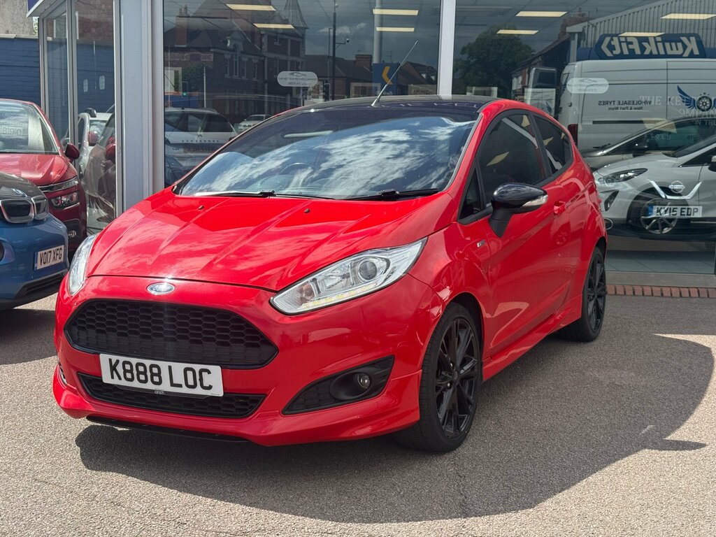 Ford Fiesta 1.0T Ecoboost St-line Hatchback K888LOC Red #2