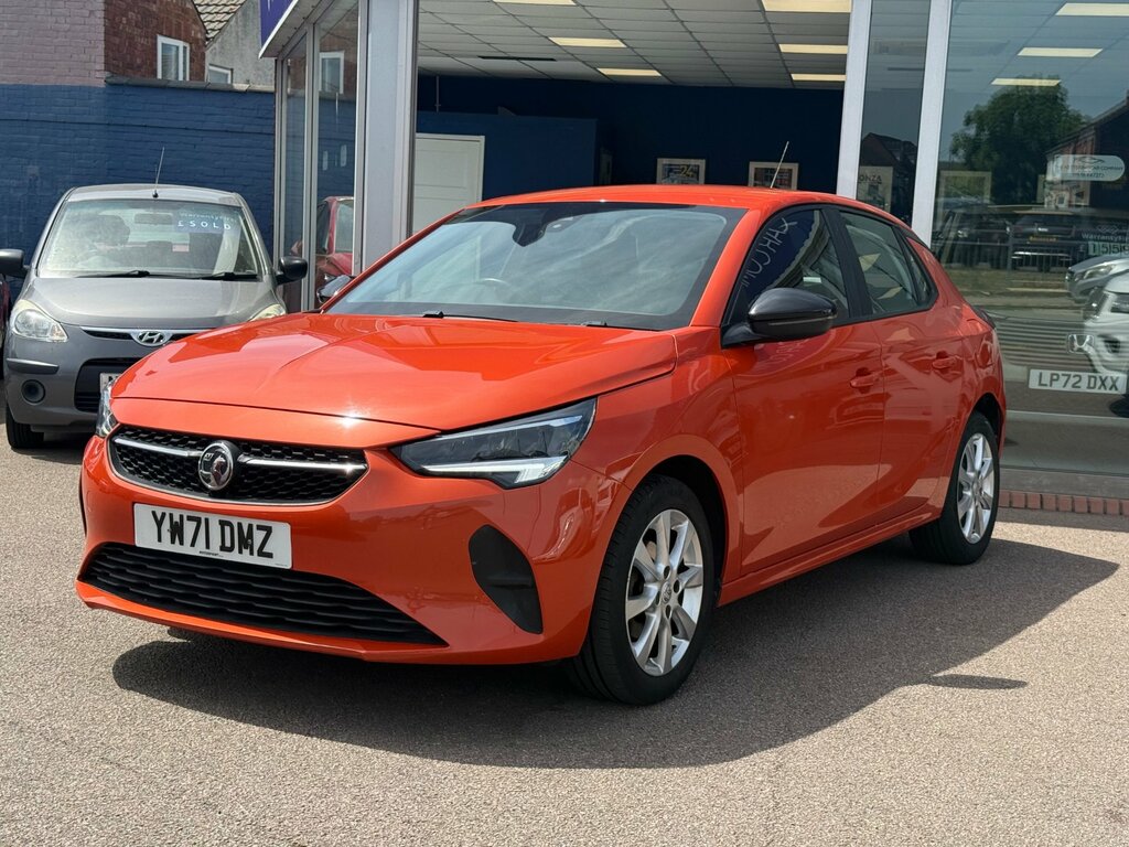 Vauxhall Corsa 1.2 Se Edition Hatchback Euro 6 YW71DMZ Orange #2