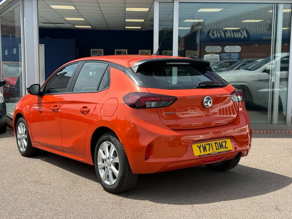 Vauxhall Corsa 1.2 Se Edition Hatchback Euro 6 YW71DMZ Orange #4