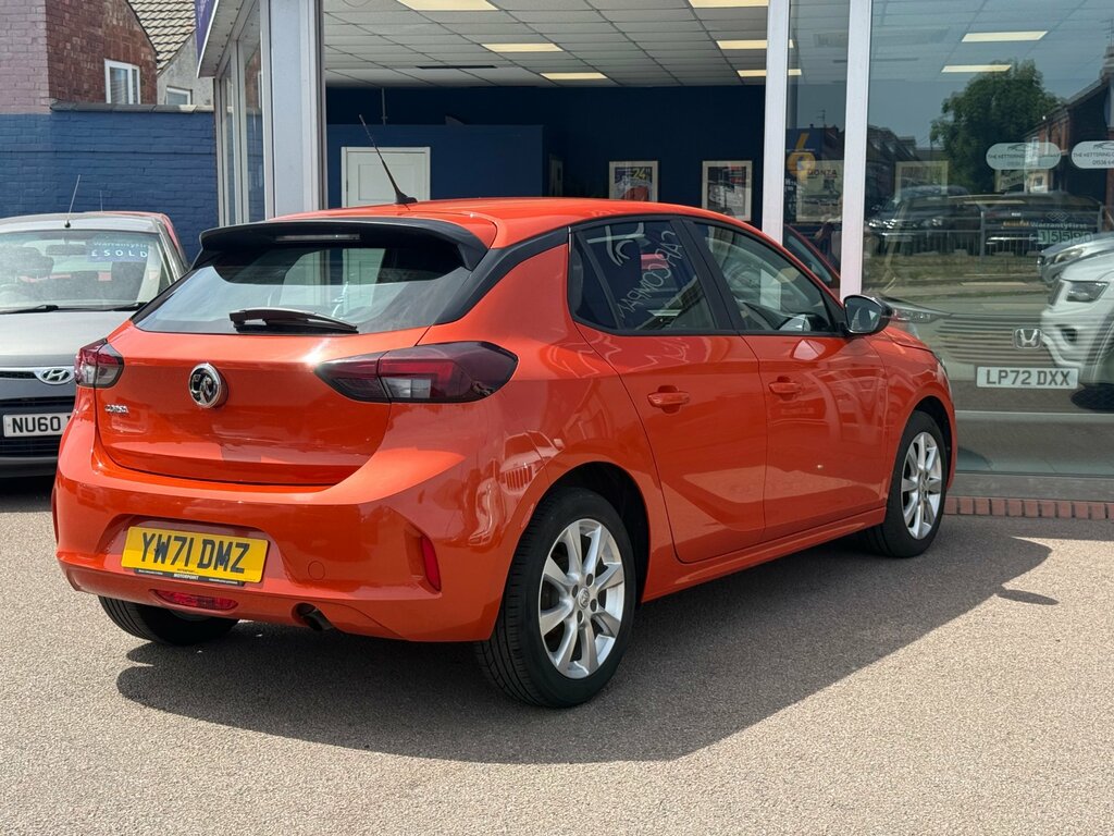 Vauxhall Corsa 1.2 Se Edition Hatchback Euro 6 YW71DMZ Orange #3