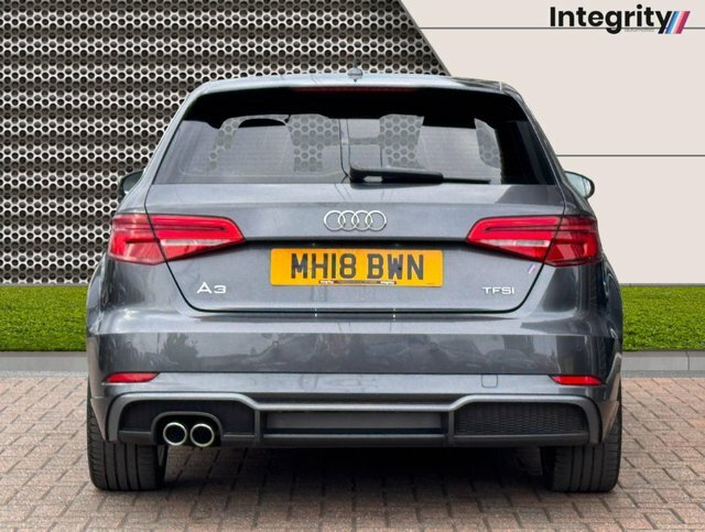 Audi A3 2018 1.5 Tfsi Cod S Line Sportback Manu MH18BWN Grey #4