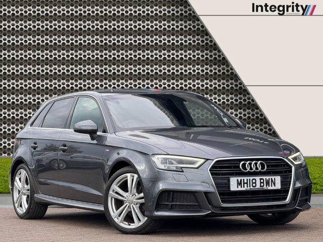 Audi A3 2018 1.5 Tfsi Cod S Line Sportback Manu Grey