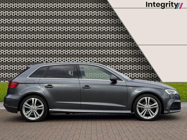 Audi A3 2018 1.5 Tfsi Cod S Line Sportback Manu MH18BWN Grey #2