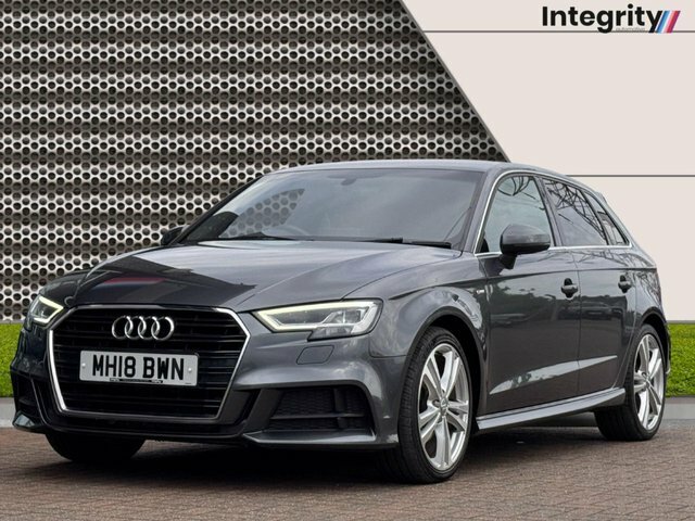 Audi A3 2018 1.5 Tfsi Cod S Line Sportback Manu MH18BWN Grey #6