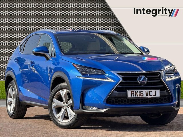 Lexus NX 2016 2.5 300H Premier Suv Hybrid E-cvt Blue