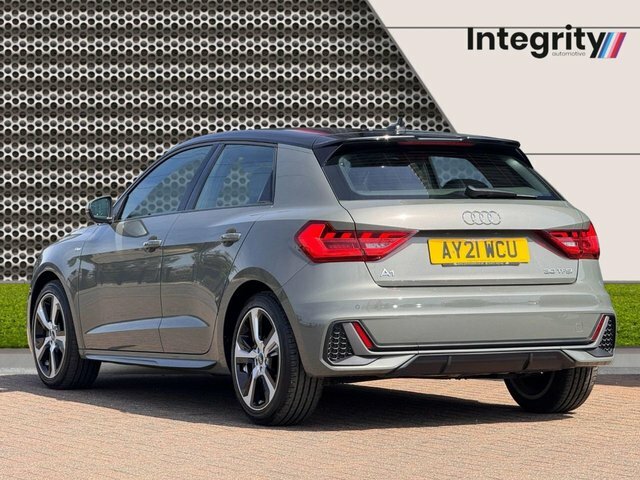 Audi A1 2021 1.0 Tfsi 30 S Line Sportback S Tro D17DBG Grey #5